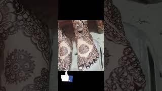 Bridal feet design // feet design #trendymehndi #henna #mehendi by SK