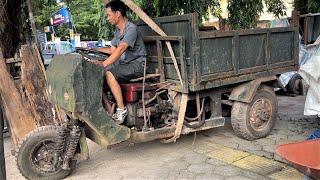 The Genius Boy Completely Restored The Old Dump Truck // P1 Diesel Engine Repair