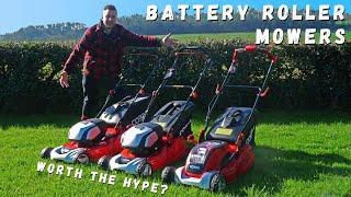 Are They Worth It? 40v & 80v Battery Powered Roller Mowers From COBRA