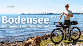 Cycling around Germanys biggest Lake: Brilliant 3-country cycle tour (300 km) Bikepacking Bodensee