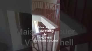 House for rent in Vivy Mitchell, Haiti Tel: (509) 46244561