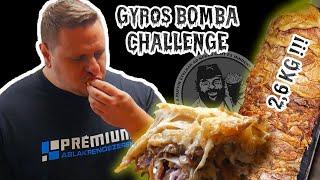 2.6 kg-os Gyros "bomba" kihívás 