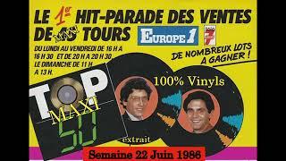 Top 50 semaine du 22 juin 1986, extrait review by FredOtte 100% Vinyls