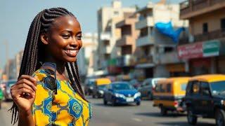 Mombasa City Southern Part. Best African City Views Walking Tour. | 4K HDR