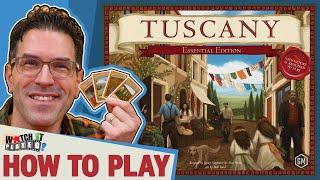 Tuscany Essential Edition (Viticulture Expansion) - How To Play