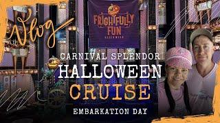 B2B Halloween Cruise on The Carnival Splendor. Vlog 1.