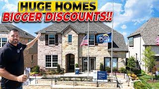Inside One of the Biggest New Homes in Dallas Texas – Now MASSIVELY Discounted!