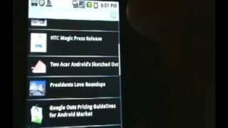 Phandroid News Application on Android Market