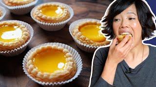 Crisp & Flaky Egg Custard Tarts | Dan Tat 蛋撻