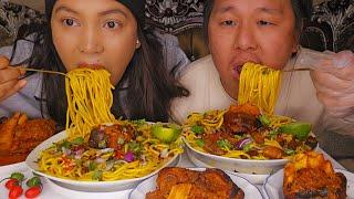 I will Stop Posting Videos on my YouTube /Pork Thukpa With Sungur ko Thuta Sanga/Mukbang/Spicy Food