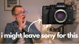 SONY SHOOTER REACTS TO FUJIFILM XT-5