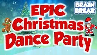 Christmas Freeze Dance | Christmas Brain Break | Just Dance | GoNoodle Inspired