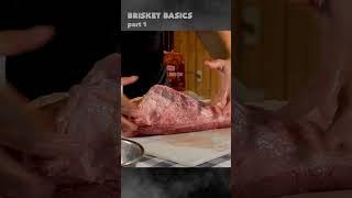 PARTS OF A BRISKET | part 1 | how to trim a whole brisket