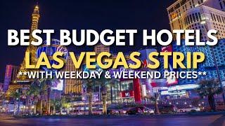 Best Budget Hotels On The Las Vegas Strip (WITH PRICES!!!)