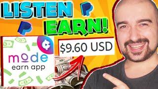 Mode Earn App Review: Listen & LEGIT Earn Money! - (Payment Proof)