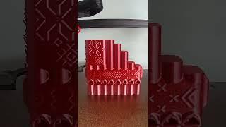 Whistle Pan flute - 3D Print Time lapse (Ender 3 S1 Pro)