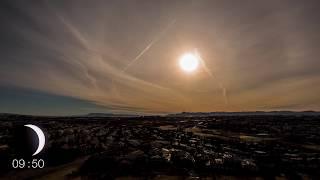 4K Solar Eclipse Timelapse in Iceland 2015