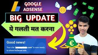 big update Google Adsense Approval #website #googleadsense