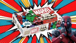 YOU WILL NOT BELIEVE THIS BOX! Opening another 2024 Marvel Topps Chrome Hobby Box!