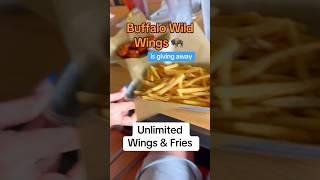 Buffalo Wild Wings is now giving away Unlimited Wings & Fries… (And here’s how)