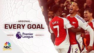 Every Arsenal goal scored during the 2024-25 Premier League season | NBC Sports