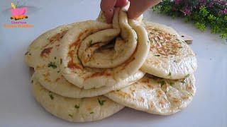 Turkish Bread Without Oven is the most delicious and easiest bread you can make. Soft and Fluffy