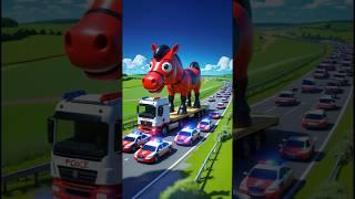 ️ Evolution of Cat : horse transporting  ns model maker   #cat #cute #love #shorts
