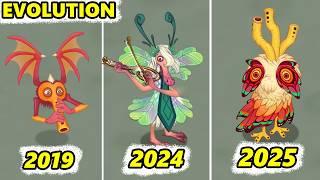 Faerie Island Evolution (My Singing Monsters)