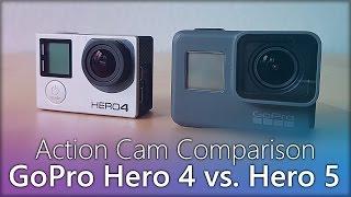 Vergleich GoPro Hero 5 vs. Hero 4 - Ultimate Comparsion in 4K