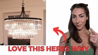 Modern Chandelier Review Urban Ambiance Luxury Crystal Ceiling Fixture from Amazon