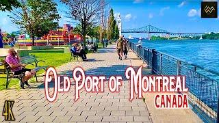 Old Port of Montreal [4K] Summer Walking Tour