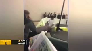 Black Friday mall fight caught on tape