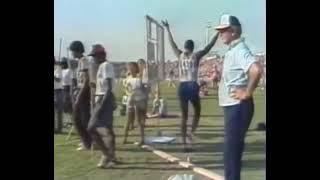 Carl KING Lewis wins at Sacramento's 1981 TAC Championship Final Long Jump 8.62 .+0.8.