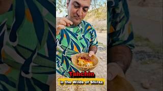 Nomad Day in IRAN | Campfire Chicken Tahchin + Herds & Fresh River Breeze!#outdoorcooking #camping