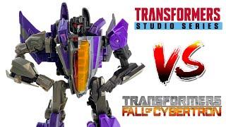 Studio Series VS Original! Transformers Gamer Edition WAR FOR CYBERTRON Voyager Class SKYWARP Review