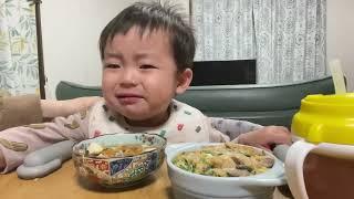 Worst moodDaddy and mom want to cry Dinnersoup,boiled cutlet【ご機嫌最悪パパもママも泣きたい晩御飯野菜スープ、カツ煮】