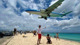 KLM  A330-200 ️ - St. Maarten ️  Amsterdam