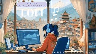 Deep Focus | Studying, Working | Chill Lofi Mix | Kathmandu Valley