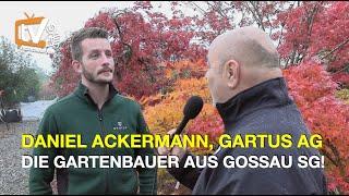 Gartus AG Gartenbau, Geschäftsführer Daniel Ackermann, im Handwerker-Talk | handwerker.ch, Folge 119