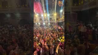 Shri Radhavallabh Mandir Holi Utsav Rangbhari Ekadashi