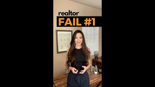 REALTOR MISTAKE #1 (or how to epically fail at marketing your house for sale)