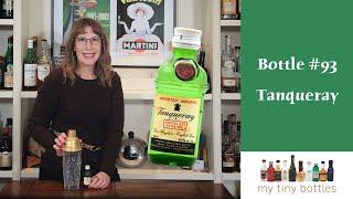 My Tiny Bottles - Tanqueray Gin: History in Grandma's Dusty Mini Liquor Bottles