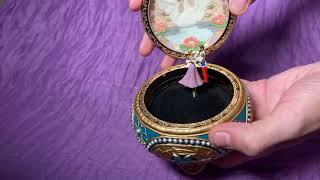 San Francisco Music Box - Once Upon A Dream - Nicholas and Alexandra (Anastasia) Hinged Trinket Box