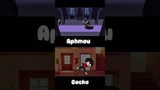 Aphmau& friends in horror movie Aphmau Gacha Memes 