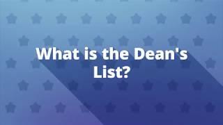 Everything You Need to Know About the Dean’s List