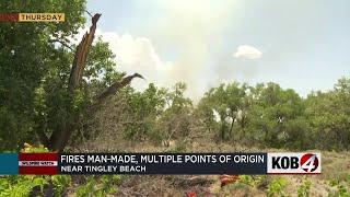 AFR investigators believe Thursday bosque fires were ‘man-made’