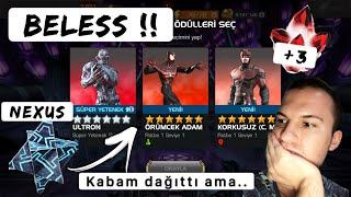 6 yıldız NEXUS ama BELEŞ GELDİ KABAM Dağıttı ama NEYİ (psikolojim) !! MARVEL ŞAMPİYONLAR TURNUVASI