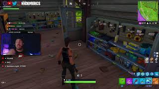 NICKMERCS FUNNY MOMENT | LIVE TWITCH STORY His Fight with Gym Fitness Instructor | FORTNITE