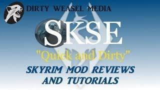 Skyrim Mod Installation: "SKSE - For Nexus Mod Manager" (1.7.1)