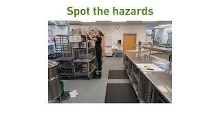 Spot the hazards: kitchen